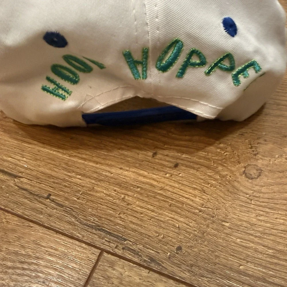 Hoop Hopper VTG Set The Curve Snapback Hat Cap Basketball Goal RARE‎ Embroidered